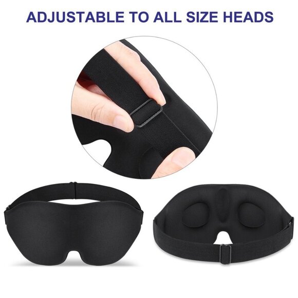 Sun Glasses Big Butterfly shaped & 3D Sleeping Eye Mask Pack1 Combo Pack main image 4